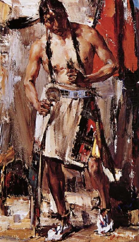 Nikolay Fechin Player china oil painting image